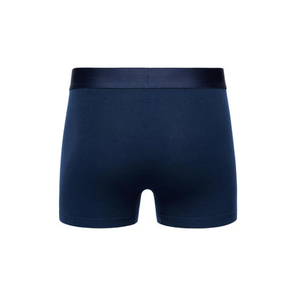 Blue-Navy - Back - Bench Mens Bamber Assorted Designs Boxer Shorts (Pack of 3)