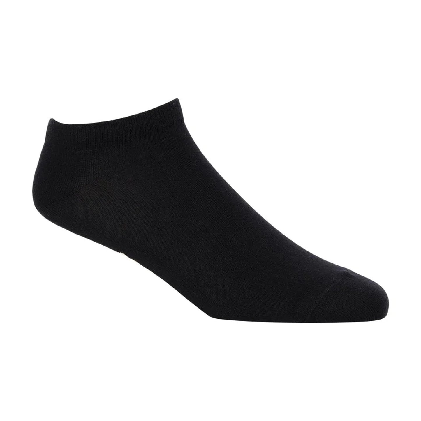 White-Black-Grey - Side - Crosshatch Mens Briskmix Trainer Socks (Pack of 5)