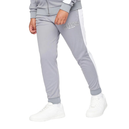 Sharkskin-Optic White - Front - Kings Will Dream Boys Waylo Tracksuit Bottoms
