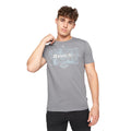 Steel Grey - Front - Bench Mens Hawes T-Shirt