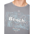 Steel Grey - Side - Bench Mens Hawes T-Shirt