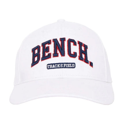 White - Front - Bench Kadin Baseball Cap