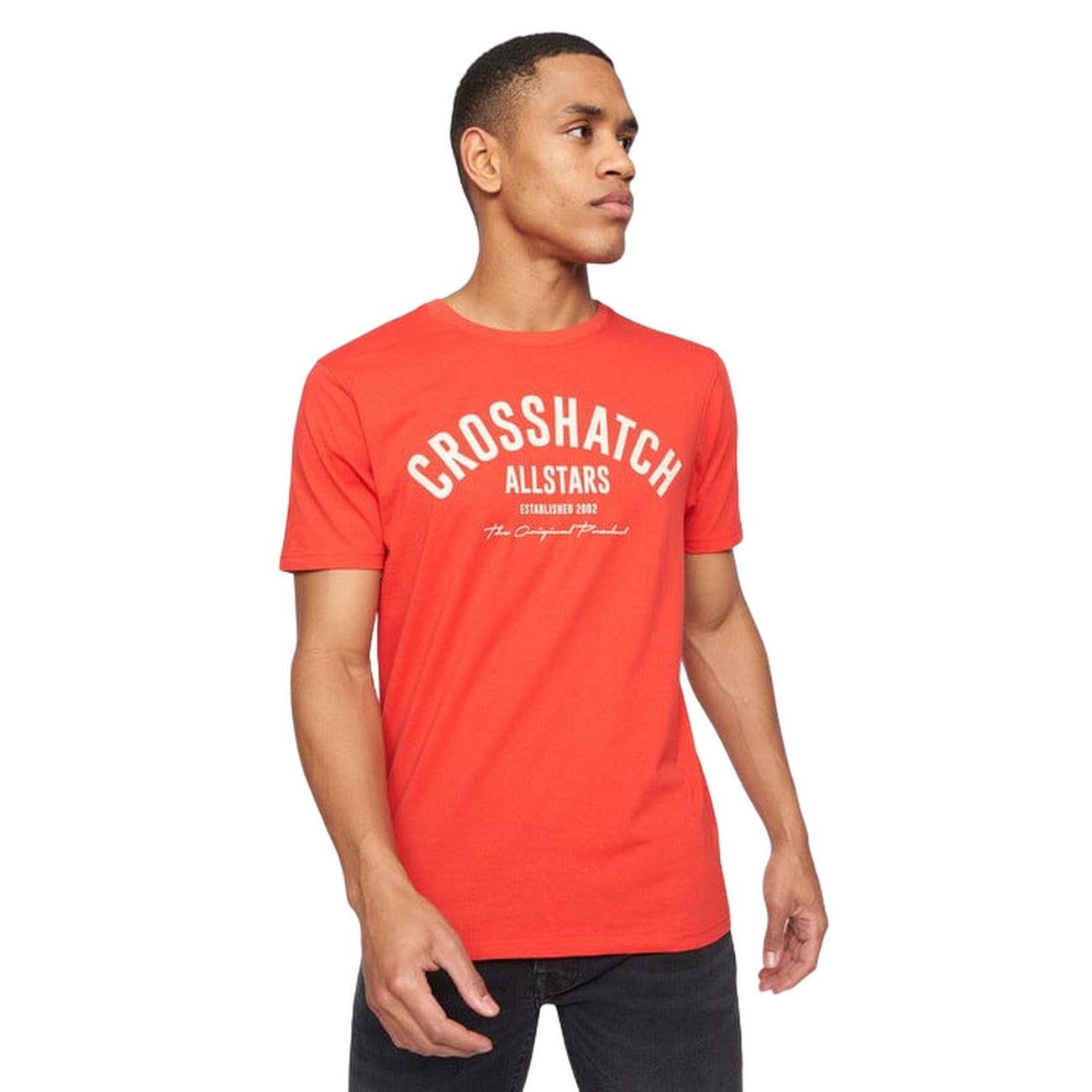 Multicoloured - Back - Crosshatch Mens Weymouth T-Shirt (Pack of 5)