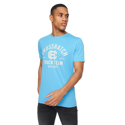 Multicoloured - Lifestyle - Crosshatch Mens Weymouth T-Shirt (Pack of 5)