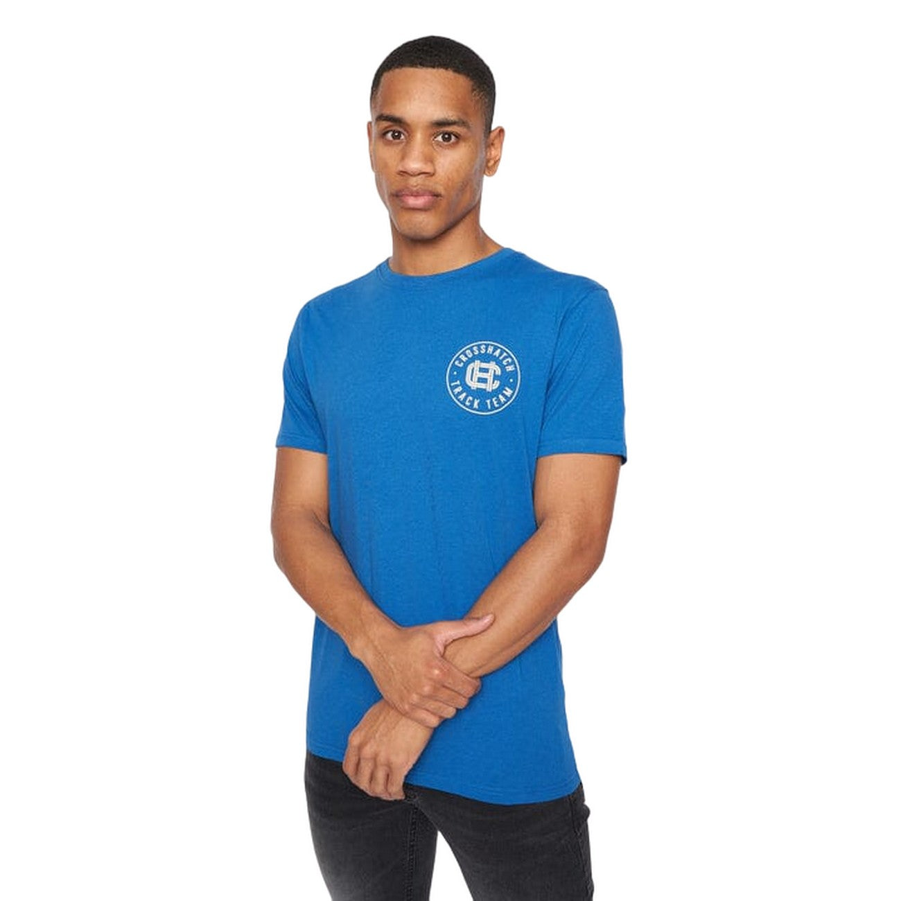 Multicoloured - Pack Shot - Crosshatch Mens Weymouth T-Shirt (Pack of 5)