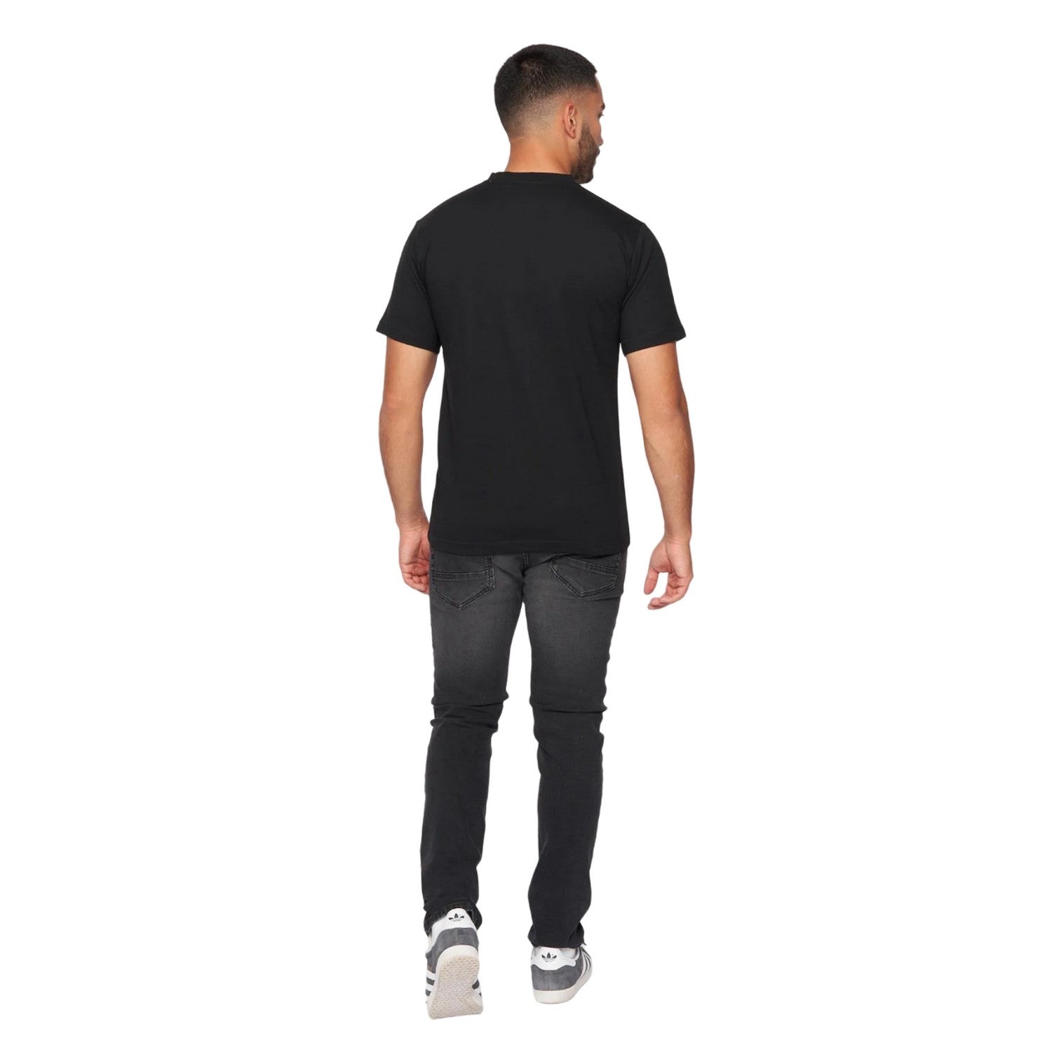 Black - Back - One True Saxon Mens Braice T-Shirt