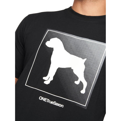 Black - Side - One True Saxon Mens Braice T-Shirt