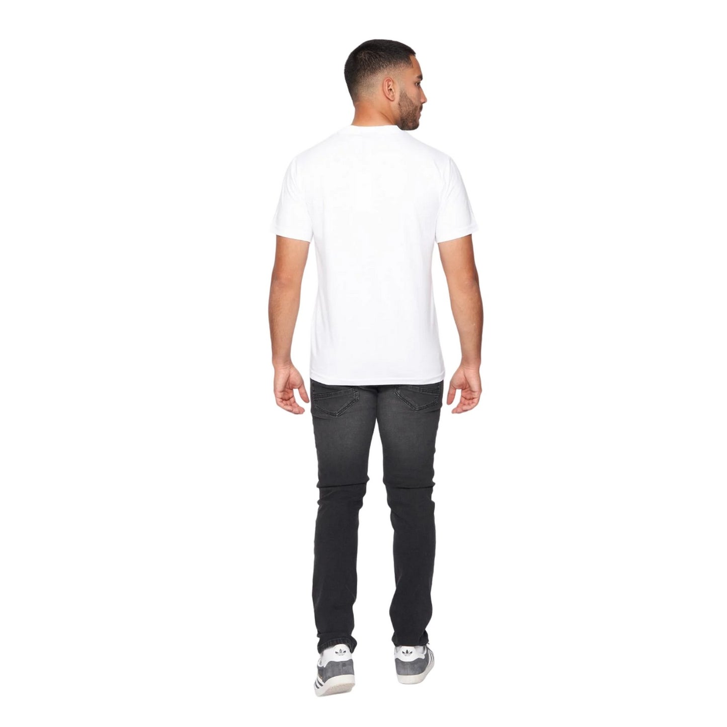 Optic White - Back - One True Saxon Mens Braice T-Shirt
