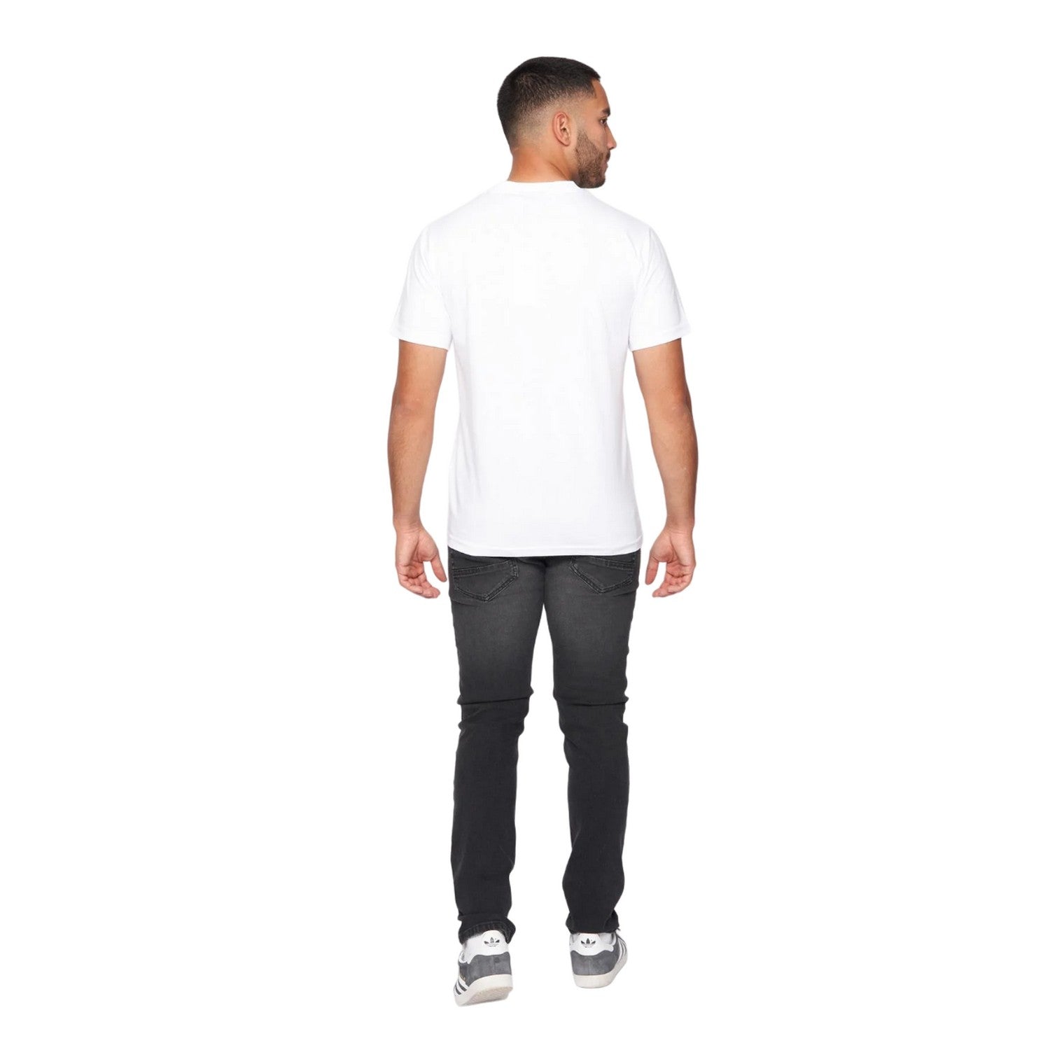 Optic White - Back - One True Saxon Mens Braice T-Shirt