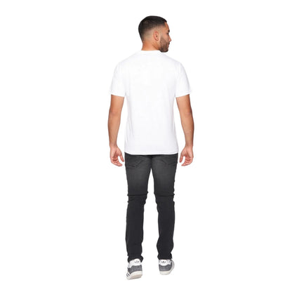 Optic White - Back - One True Saxon Mens Braice T-Shirt