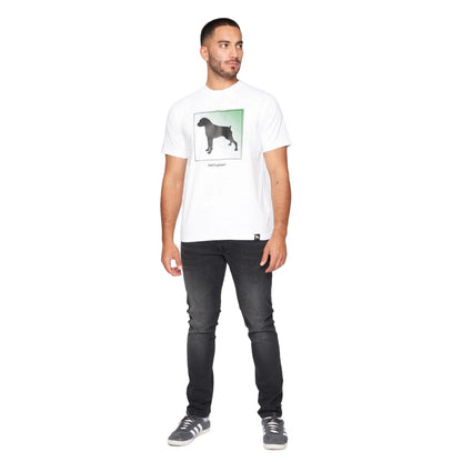 Optic White - Lifestyle - One True Saxon Mens Braice T-Shirt