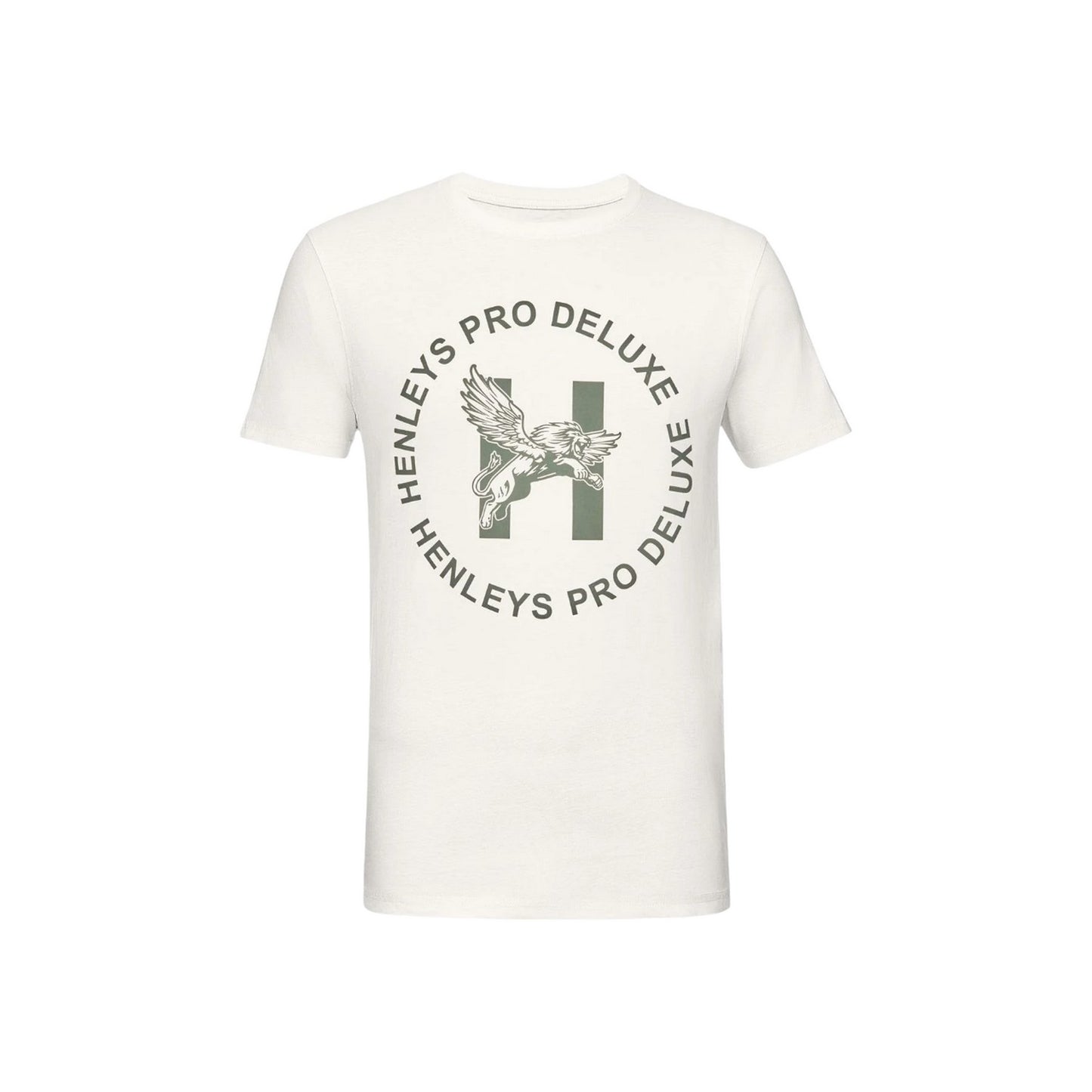 Black-White-Beige - Side - Henleys Mens Hentree T-Shirt (Pack of 3)