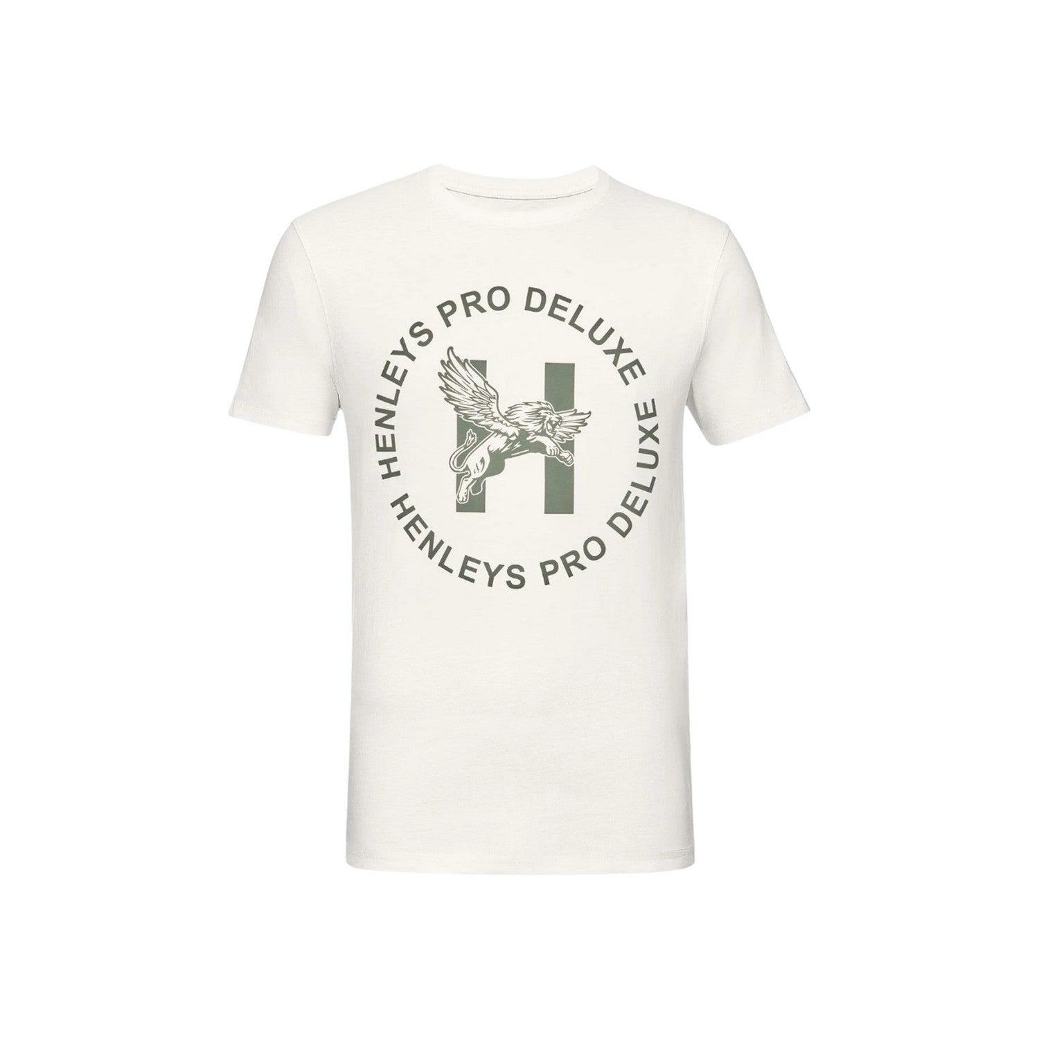 Black-White-Beige - Side - Henleys Mens Hentree T-Shirt (Pack of 3)