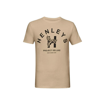 Black-White-Beige - Lifestyle - Henleys Mens Hentree T-Shirt (Pack of 3)