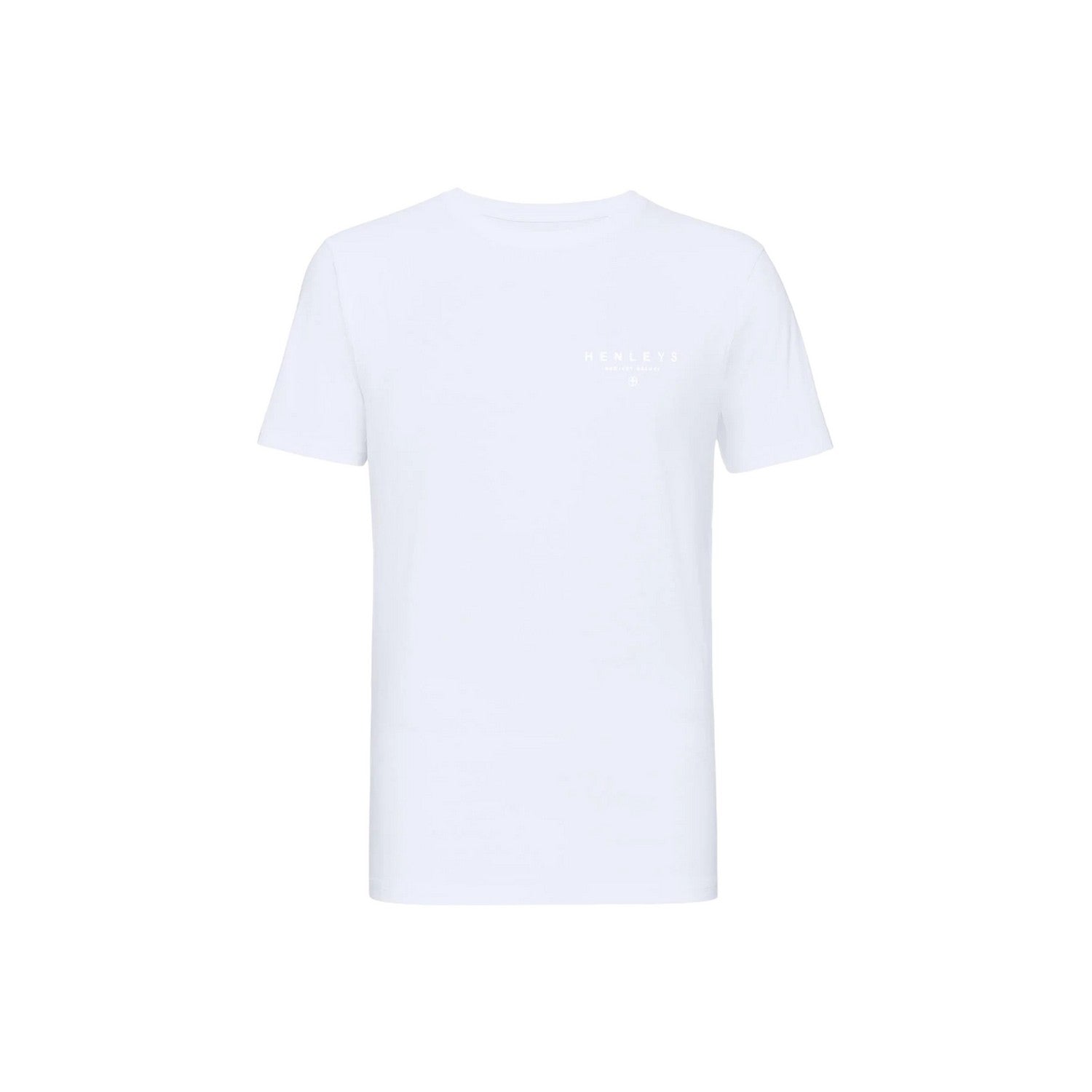 White-Black - Lifestyle - Henleys Mens Hencinq A T-Shirt (Pack of 5)