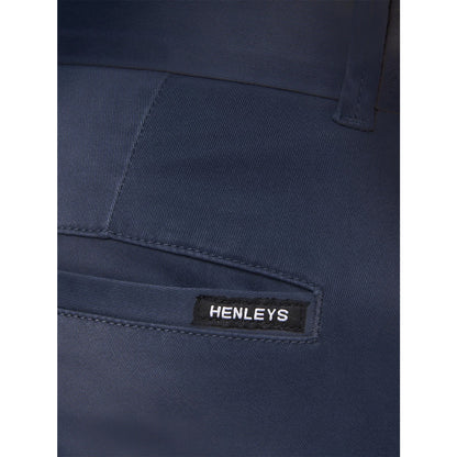 Navy - Back - Henleys Mens Edition Chinos
