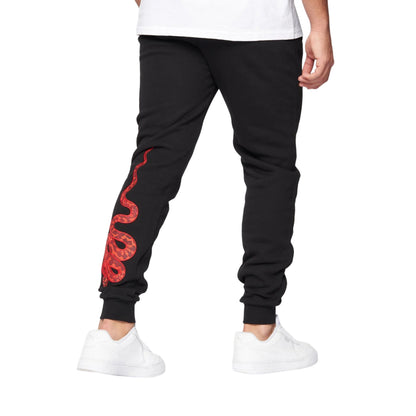Black - Back - Glorious Gangsta Mens Pythonidae Jogging Bottoms