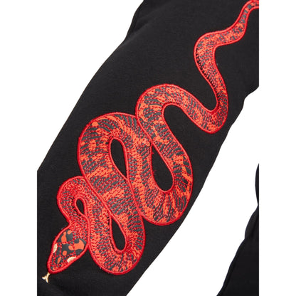 Black - Side - Glorious Gangsta Mens Pythonidae Jogging Bottoms