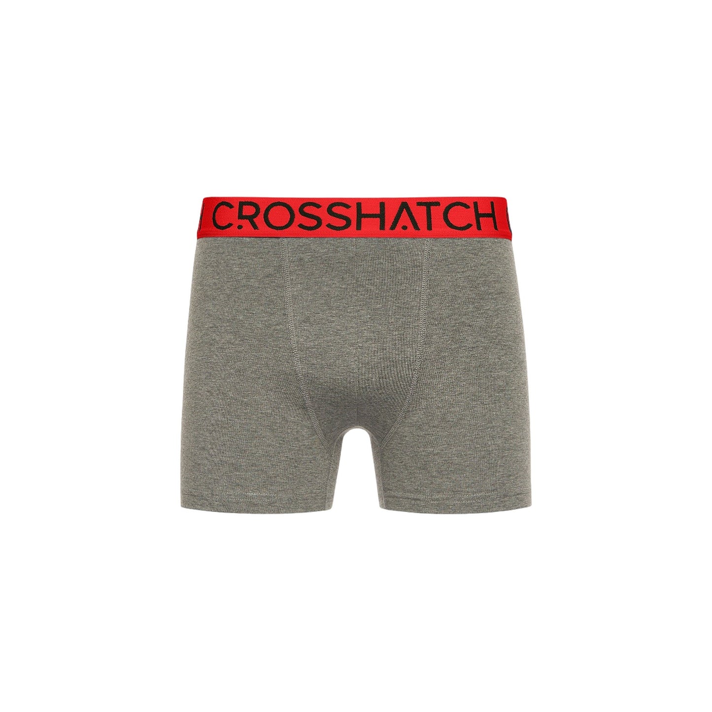 Red - Side - Crosshatch Mens Knightling MVE Boxer Shorts (Pack of 3)