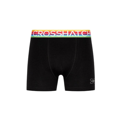Multicoloured - Lifestyle - Crosshatch Mens Rainbow Boxer Shorts (Pack of 3)