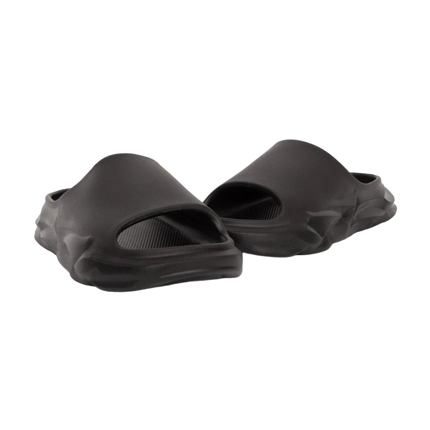 Black - Side - Archive Mens Dimension Sandals