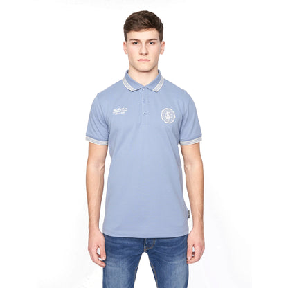 Blue - Front - Duck and Cover Mens Keyaan Polo Shirt