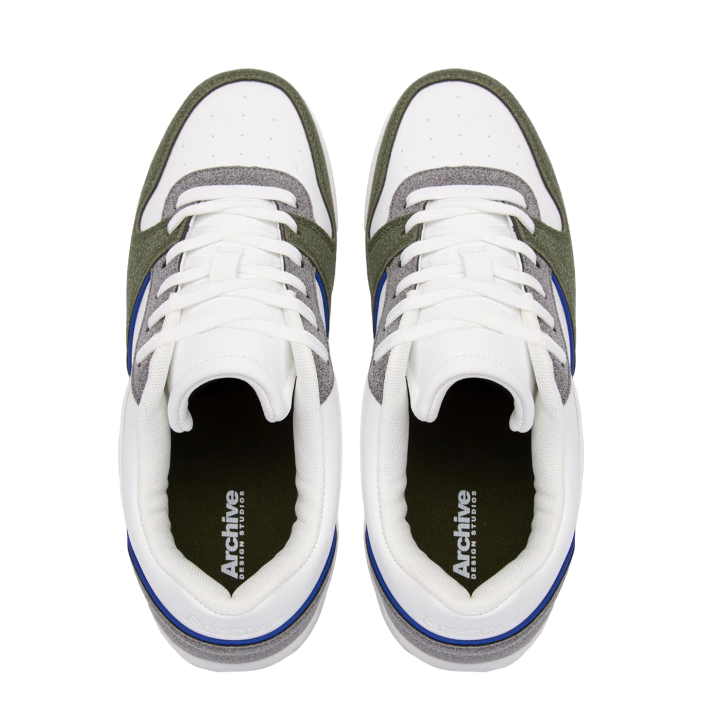 Green - Pack Shot - Archive Mens Clous Trainers