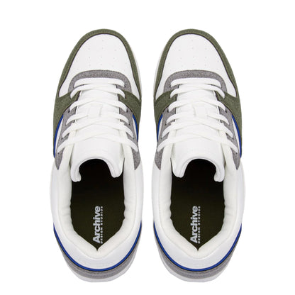 Green - Pack Shot - Archive Mens Clous Trainers
