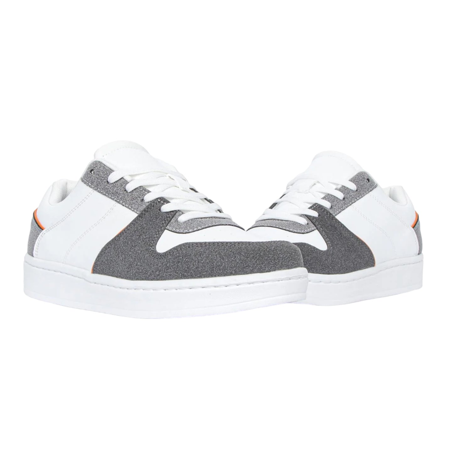 Grey - Front - Archive Mens Clous Trainers