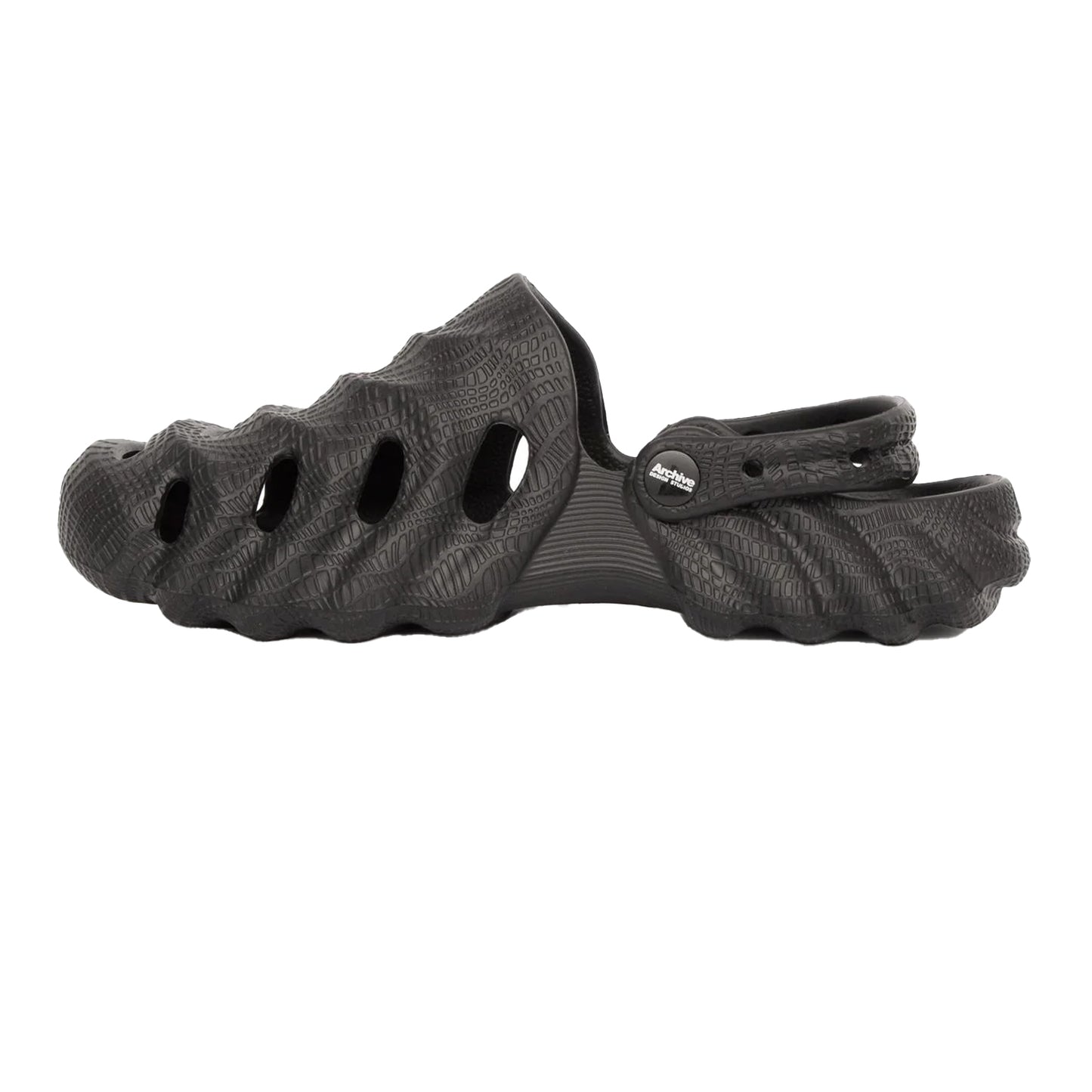 Black - Side - Archive Mens Vector Sandals
