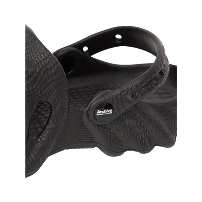 Black - Pack Shot - Archive Mens Vector Sandals