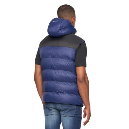 Navy-Black - Back - Duck and Cover Mens Raymax Gilet