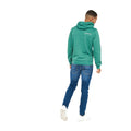 Green - Back - Duck and Cover Mens Bromley Hoodie