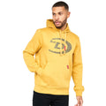 Yellow - Front - Duck and Cover Mens Bromley Hoodie