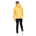 Yellow - Back - Duck and Cover Mens Bromley Hoodie
