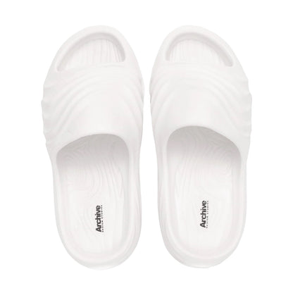 White - Lifestyle - Archive Design Studios Mens Wave Sliders