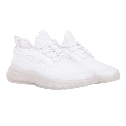 White - Front - Crosshatch Mens Nantycaws Trainers