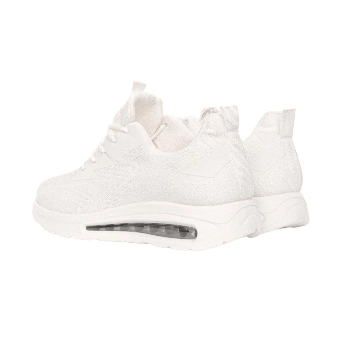White - Back - Crosshatch Mens Chiltern Trainers