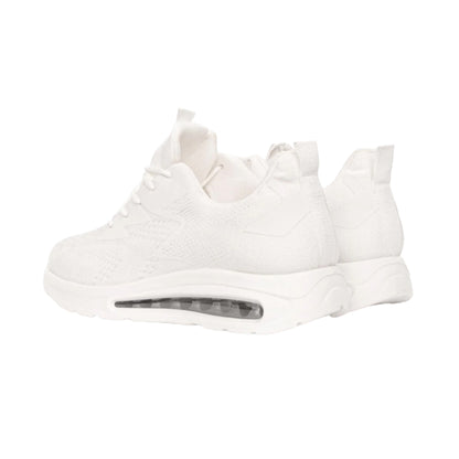 White - Back - Crosshatch Mens Chiltern Trainers