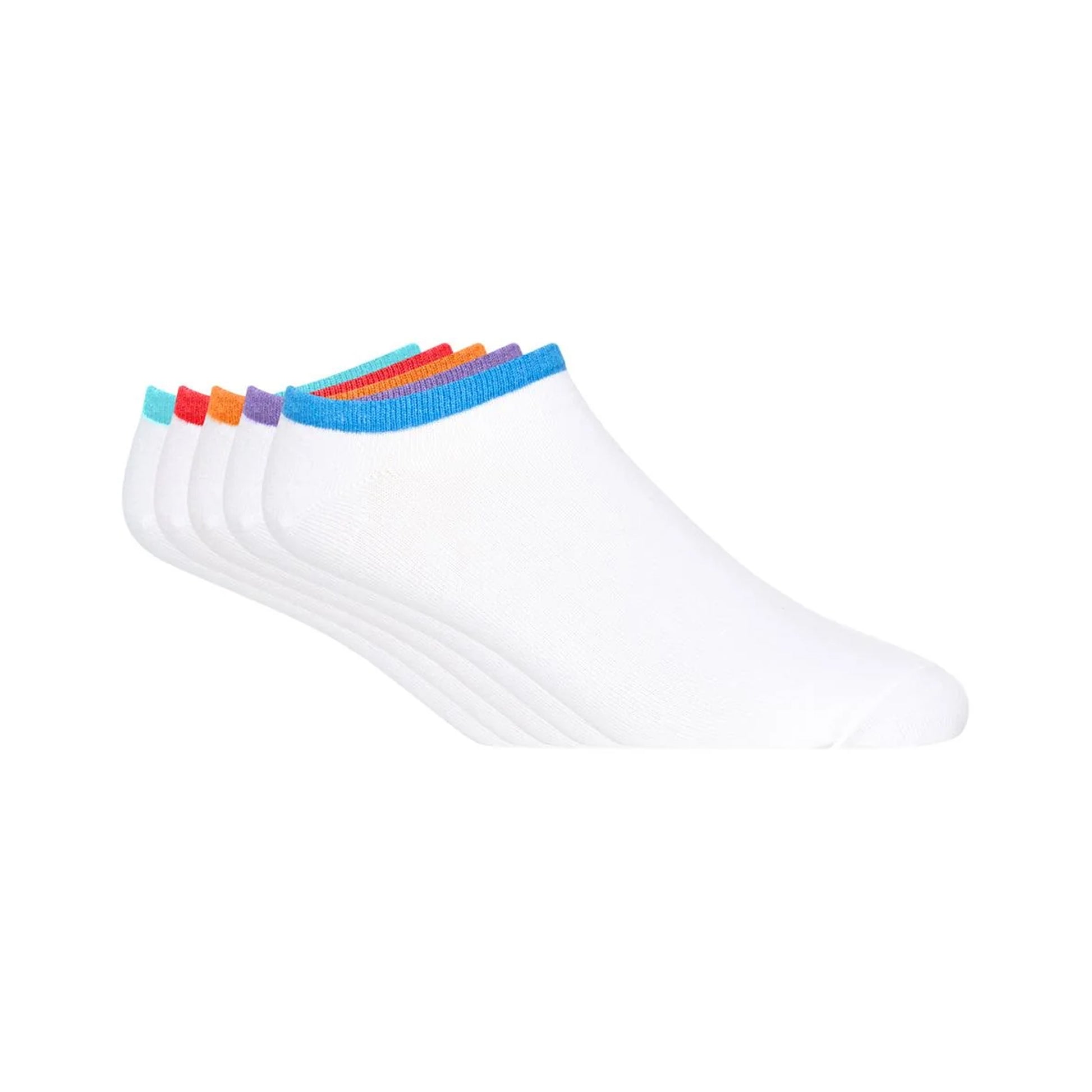 White - Front - Bench Mens Melek Training Liner Socks