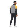 Charcoal Marl - Back - Crosshatch Mens Brayden Tracksuit