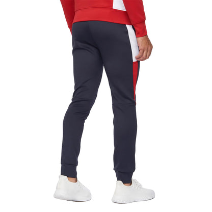 Red - Lifestyle - Crosshatch Mens Landan Tracksuit
