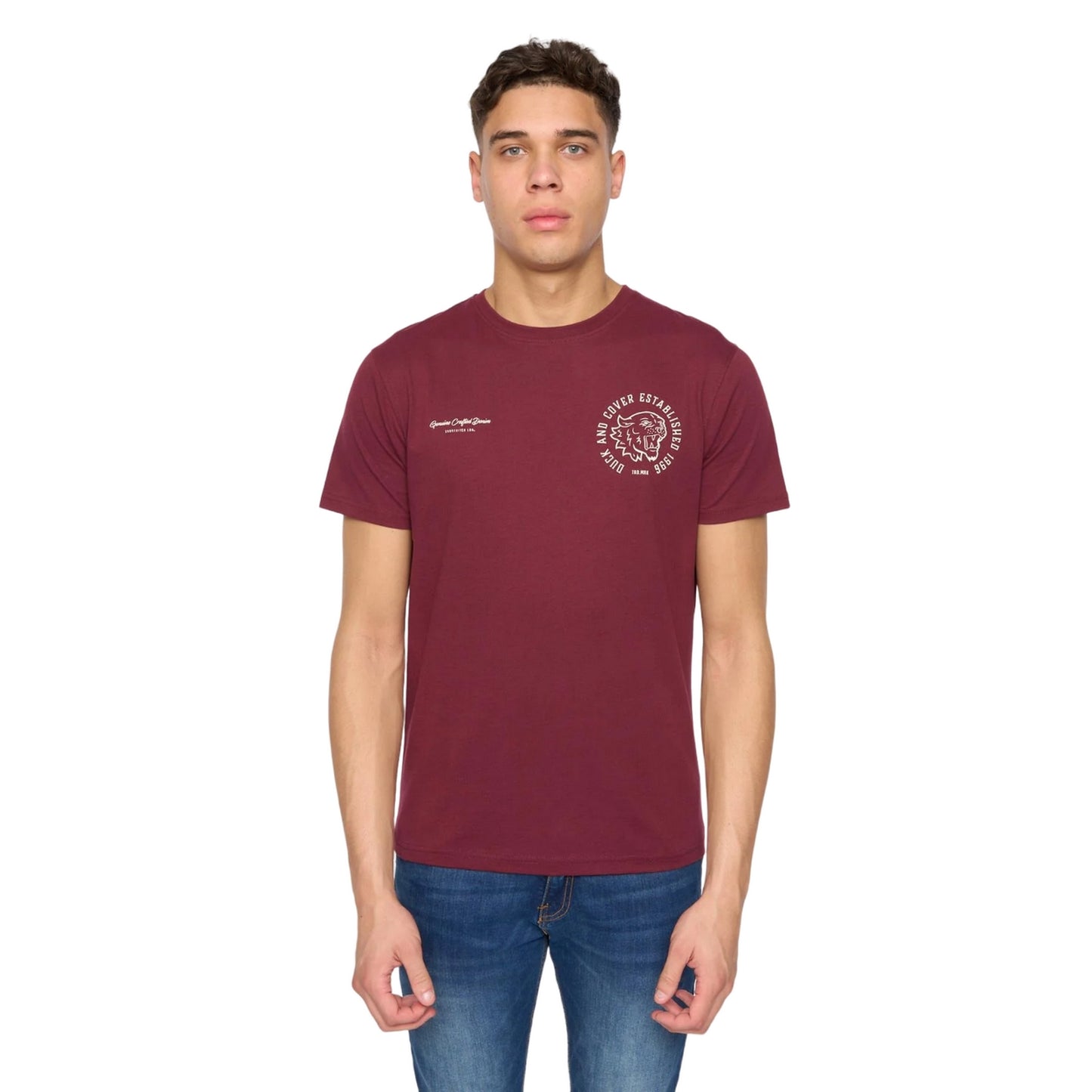 Multicoloured - Pack Shot - Duck and Cover Mens Corsure Assorted Designs T-Shirt (Pack of 5)