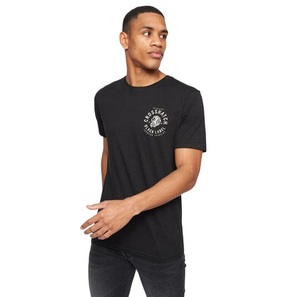 Multicoloured - Side - Crosshatch Mens Fermal T-Shirt (Pack of 5)
