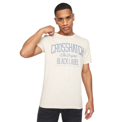 Multicoloured - Lifestyle - Crosshatch Mens Fermal T-Shirt (Pack of 5)