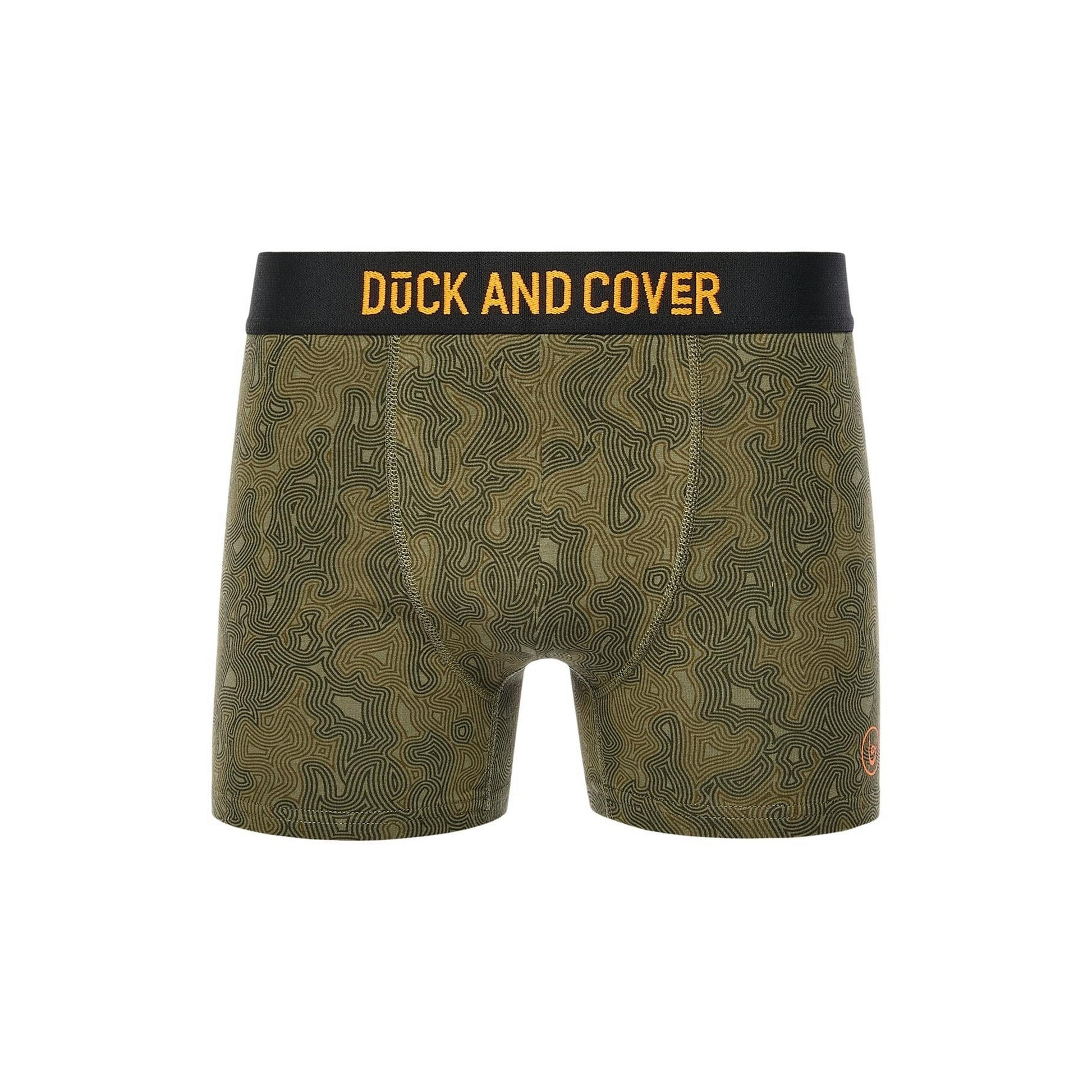 Multicoloured - Side - Duck and Cover Mens Alizium Boxer Shorts (Pack of 3)