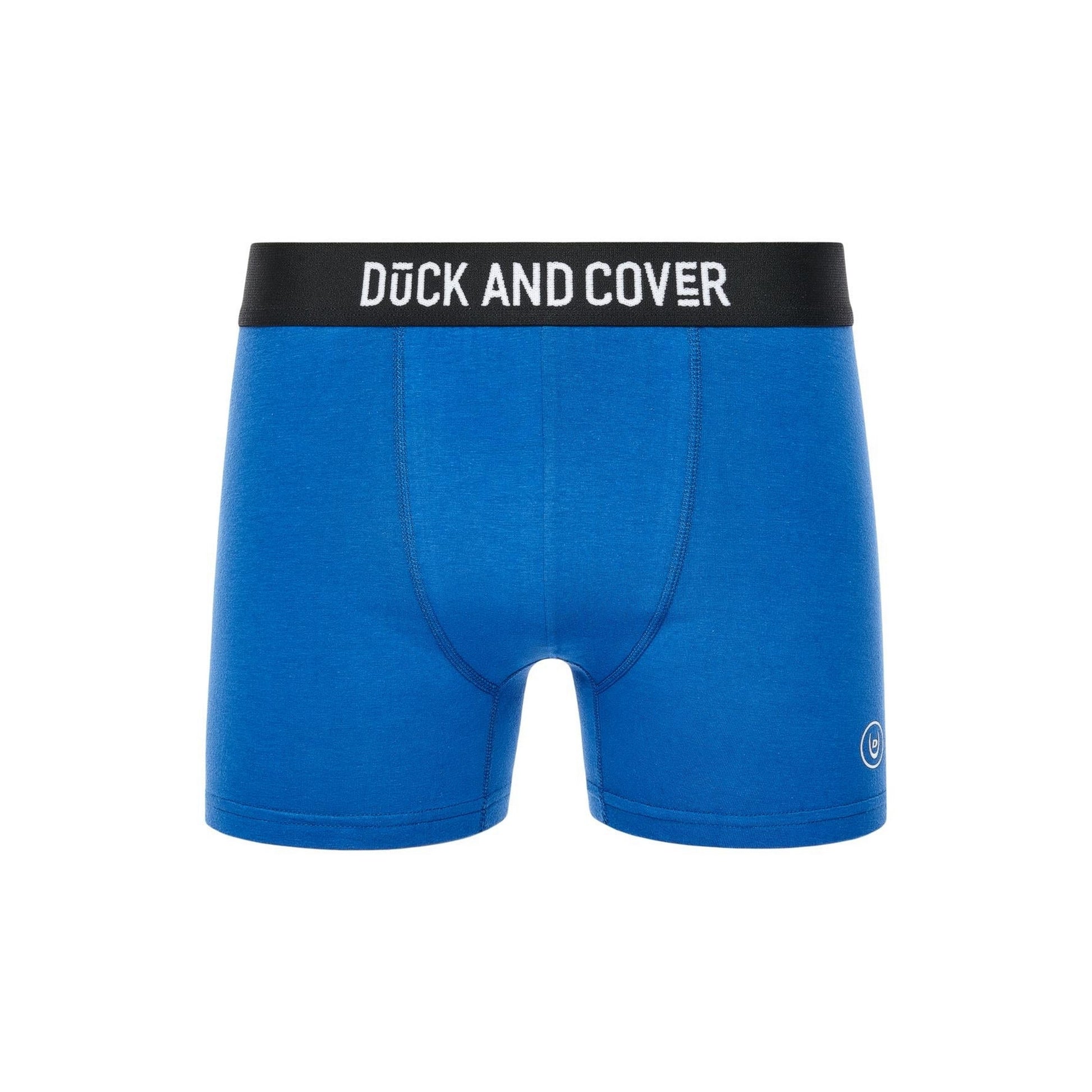 Multicoloured - Pack Shot - Duck and Cover Mens Thriller Boxer Shorts (Pack of 5)