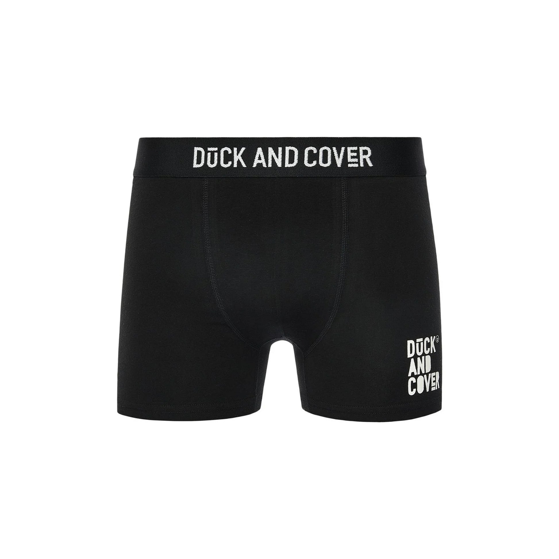Green-Black-White - Lifestyle - Duck and Cover Mens Alizmo Boxer Shorts (Pack of 3)