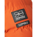Burnt Orange - Lifestyle - Crosshatch Mens Tenthley Embossed Padded Jacket