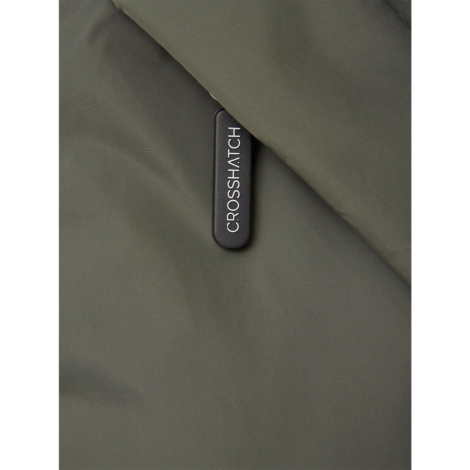Olive - Lifestyle - Crosshatch Mens Squadage Panelled Jacket